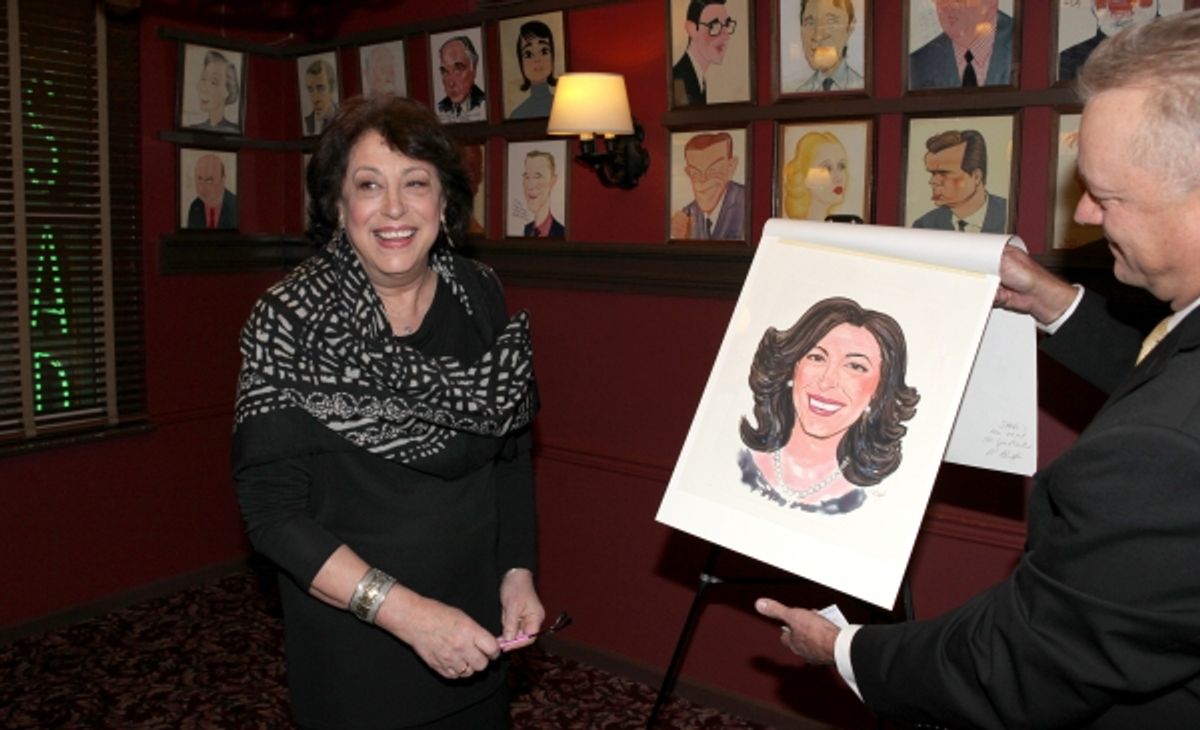 Max Klimavicius with Lynne Meadow at 