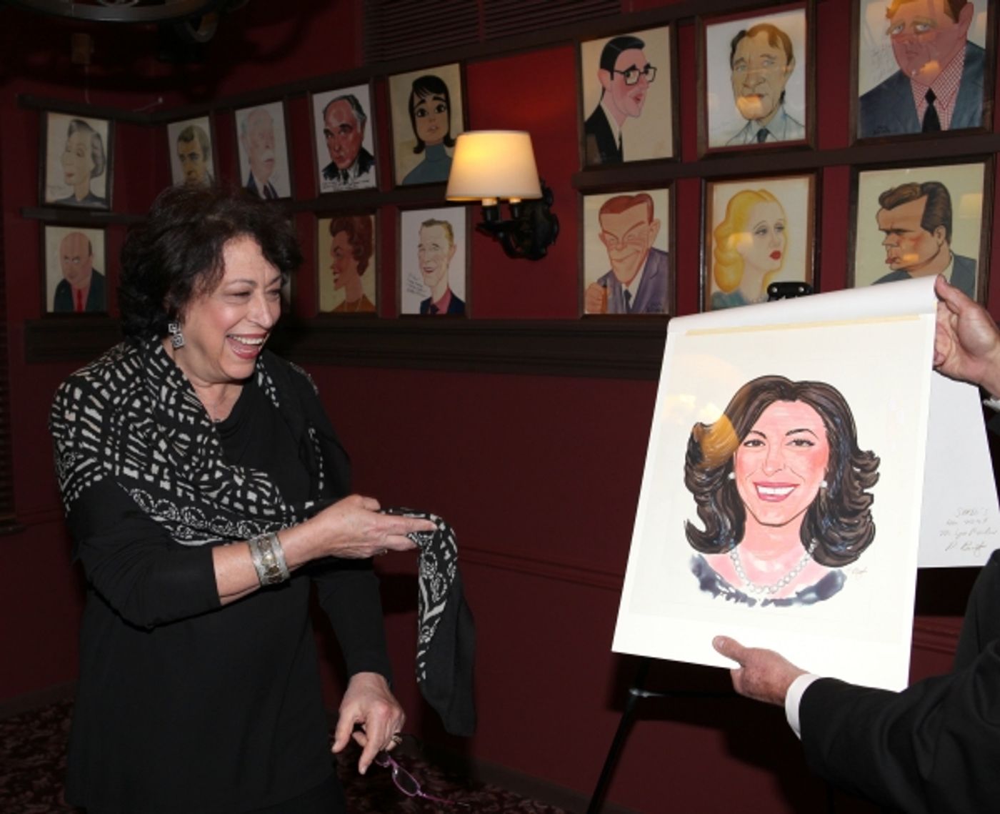 Photo Coverage: Manhattan Theatre Club Artistic Director Lynne Meadow Receives Sardi's Caricature  Image