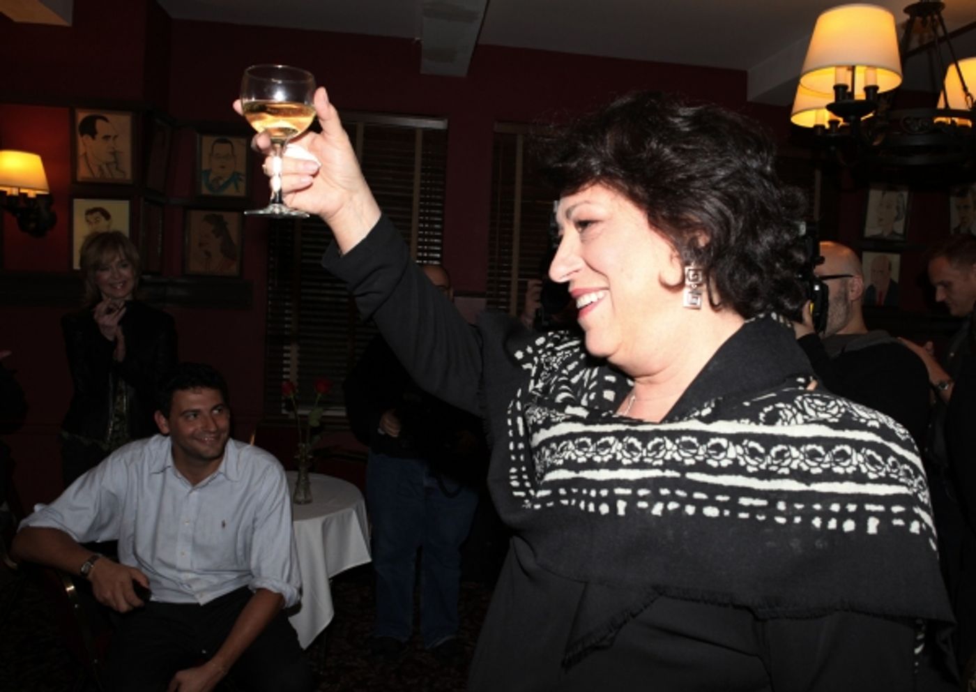 Photo Coverage: Manhattan Theatre Club Artistic Director Lynne Meadow Receives Sardi's Caricature  Image