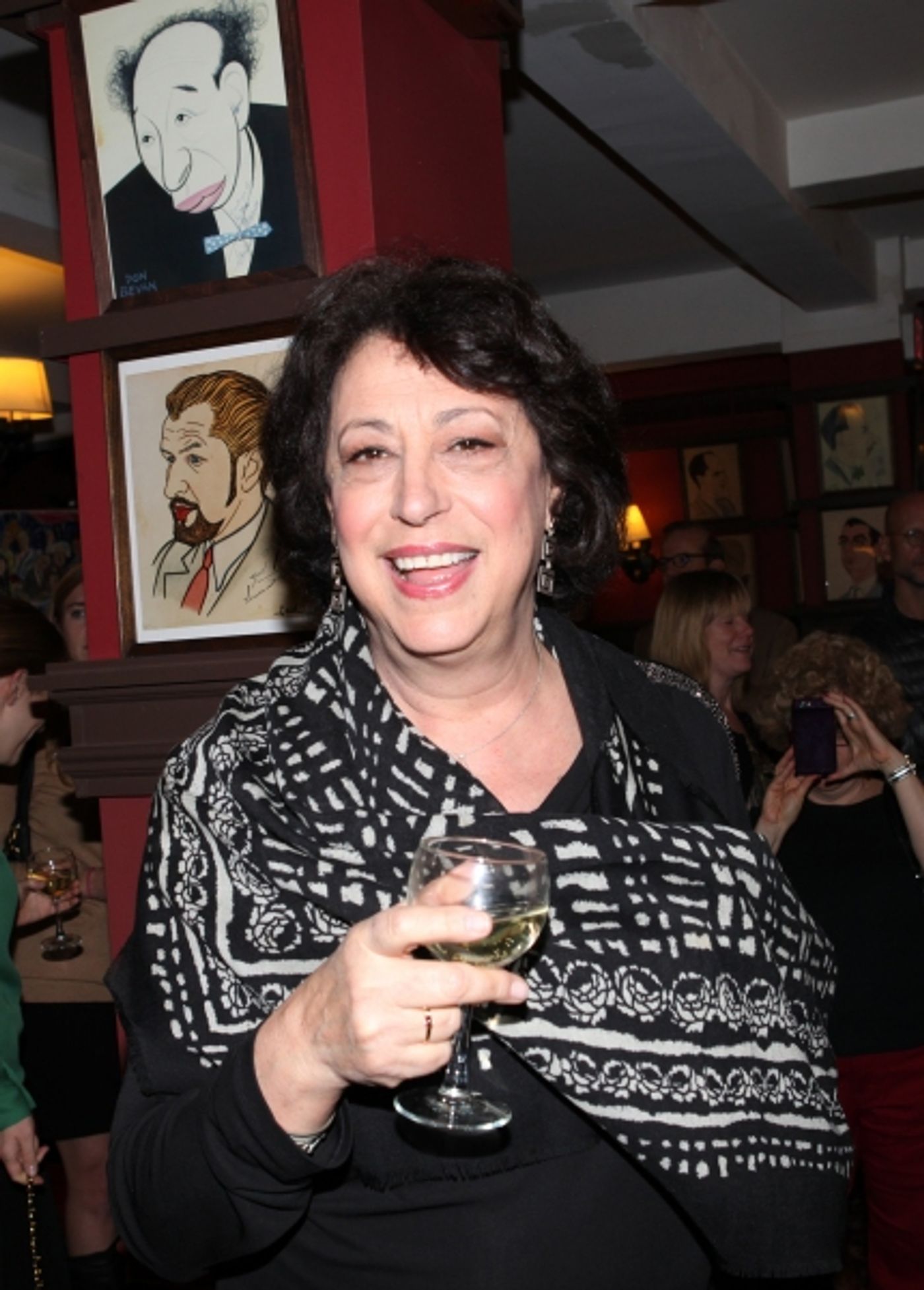 Photo Coverage: Manhattan Theatre Club Artistic Director Lynne Meadow Receives Sardi's Caricature  Image
