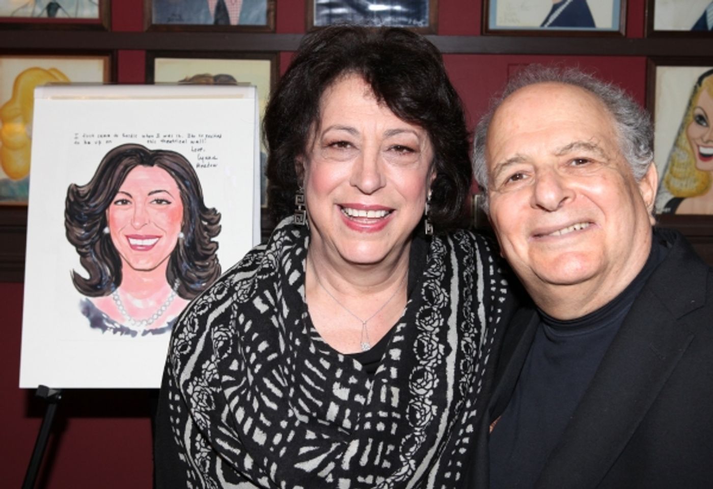 Photo Coverage: Manhattan Theatre Club Artistic Director Lynne Meadow Receives Sardi's Caricature Photo Coverage: Manhattan Theatre Club Artistic Director Lynne Meadow Receives Sardi's Caricature Image