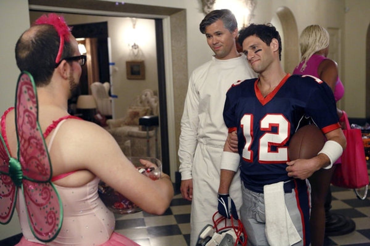 Andrew Rannells, Justin Bartha at 