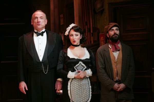 Photo Flash: First Look at Liz Pearce, Khris Lewin, Ed Dixon and More in Goodspeed's SOMETHING'S AFOOT  Image