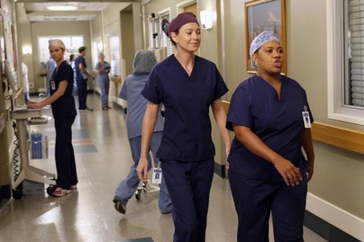 ELLEN POMPEO, CHANDRA WILSON    at 