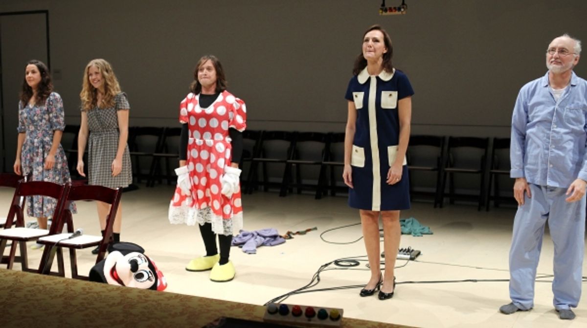 Curtain Call: Merritt Janson, Lisa Joyce, Rob Campbell, Christina Rouner & Michael Rudko
 at 