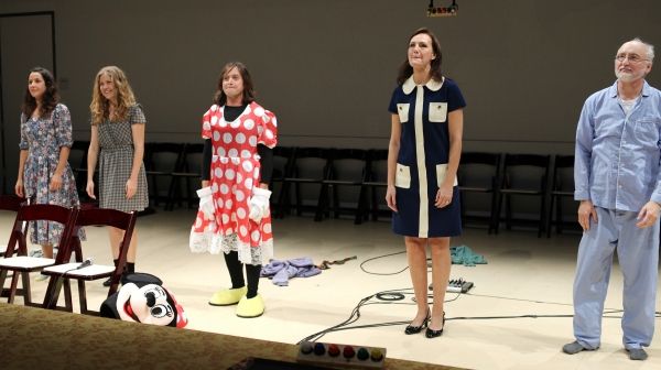 Curtain Call: Merritt Janson, Lisa Joyce, Rob Campbell, Christina Rouner & Michael Ru Photo