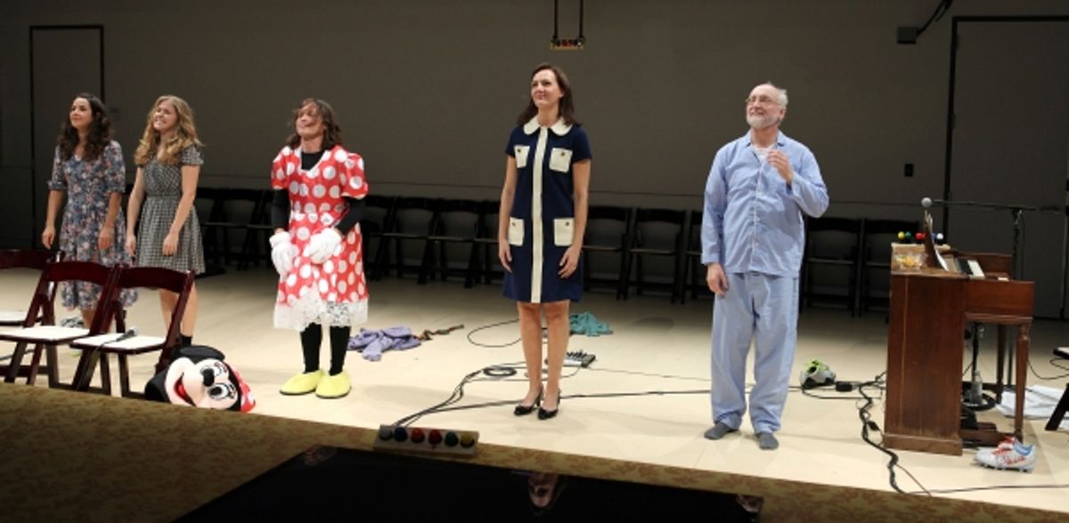 Curtain Call: Merritt Janson, Lisa Joyce, Rob Campbell, Christina Rouner & Michael Rudko
 at 