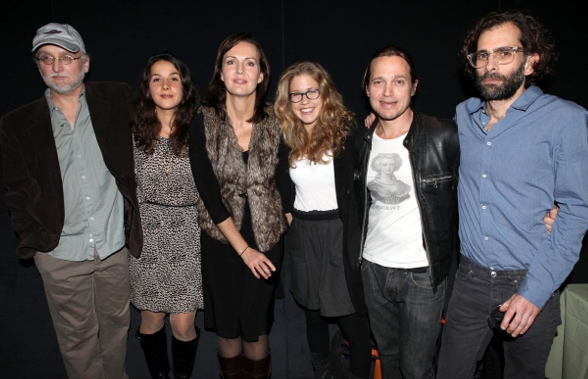 Michael Rudko, Merritt Janson, Christina Rouner, Lisa Joyce, Rob Campbell and Director Daniel Fish
 at 