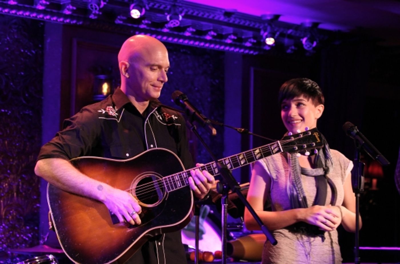 Photo Coverage: Michael Cerveris & Loose Cattle Give 54 Below Preview!  Image