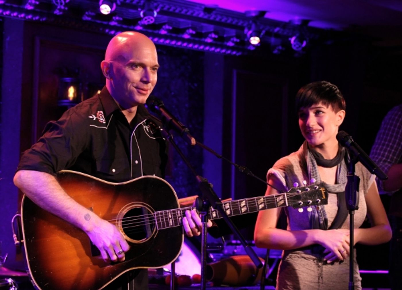Photo Coverage: Michael Cerveris & Loose Cattle Give 54 Below Preview!  Image
