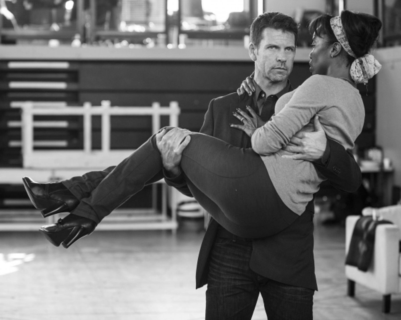 Photo Flash: In Rehearsal for THE BODYGUARD With Heather Headley, Lloyd Owen and More!  Image