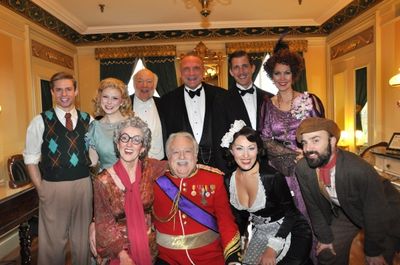 Hunter Ryan Herdlicka (Geoffrey), Allyssa Garagin (Understudy for Hope), Peter Van Wa Photo