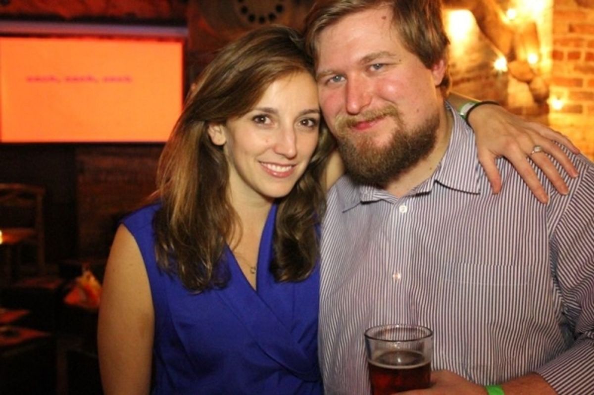 Adrienne Campbell-Holt, Michael Chernus at 