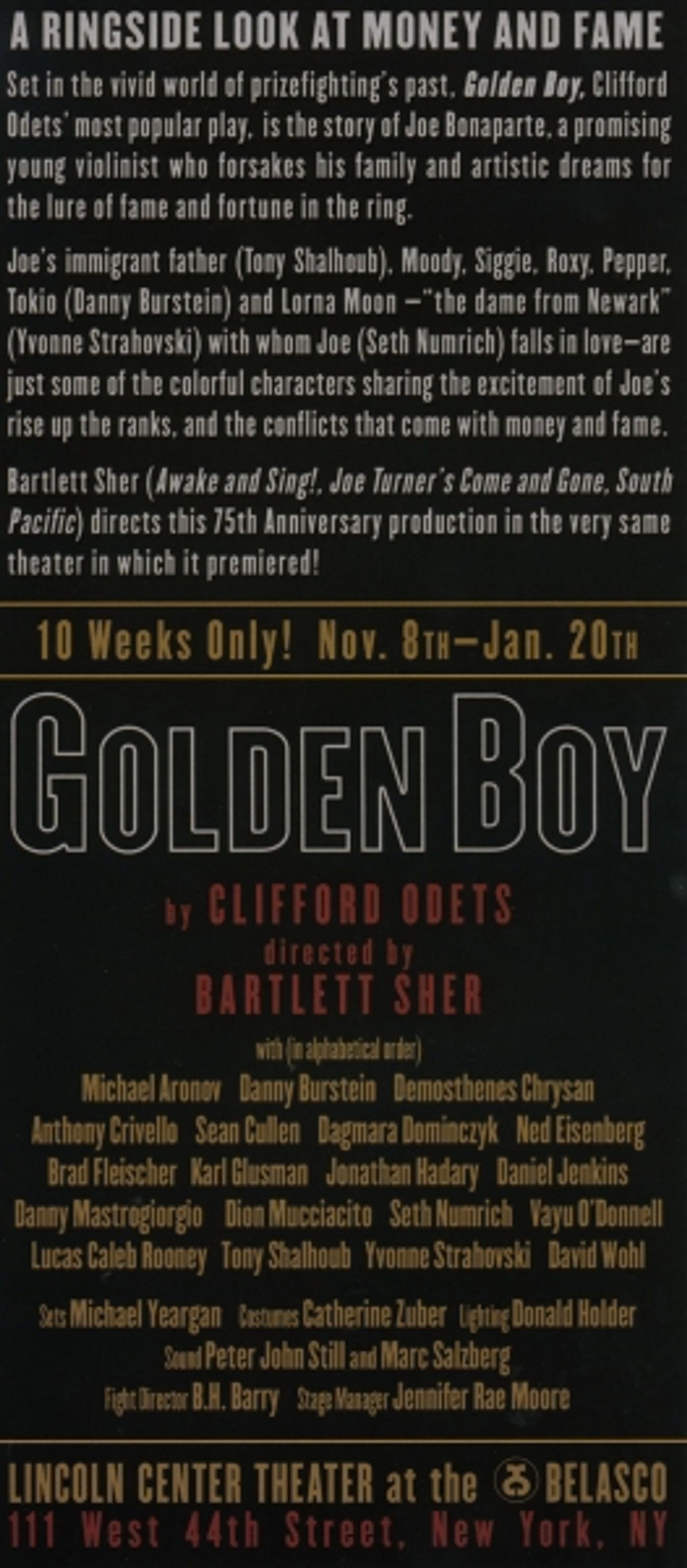 Photo Coverage: Cast of GOLDEN BOY Meets the Press!  Image