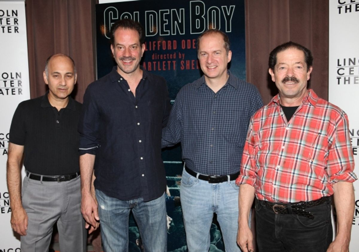 Ned Eisenberg, Danny Mastrogiorgio, Daniel Jenkins and Jonathan Hadary at 