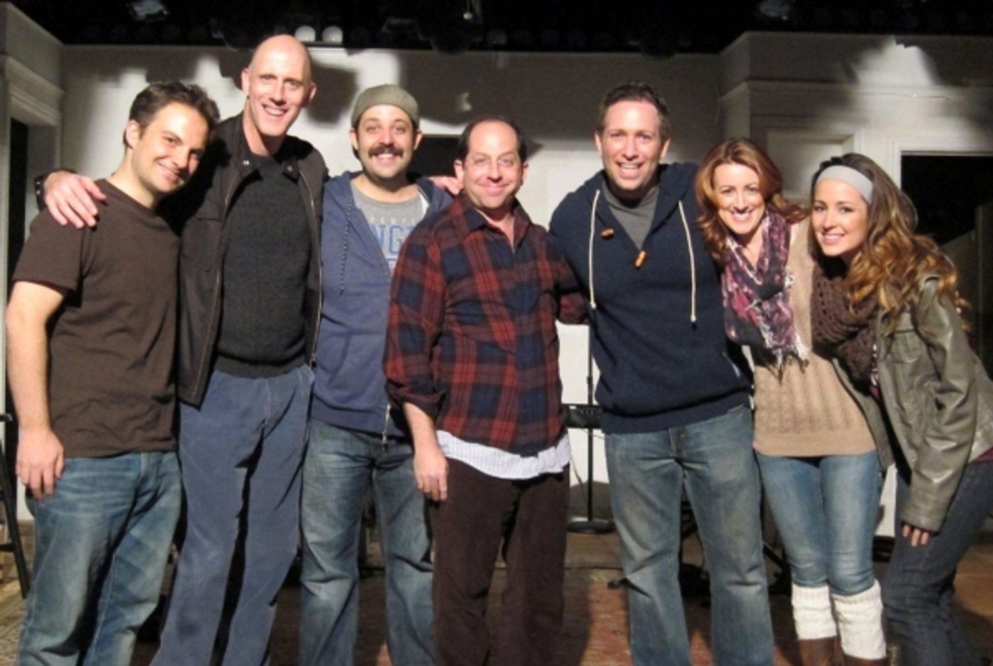 Photo Flash: Jonathan Tropper, Charles Osgood and Jason Kravits Visit THE OTHER JOSH COHEN Photo Flash: Jonathan Tropper, Charles Osgood and Jason Kravits Visit THE OTHER JOSH COHEN Image