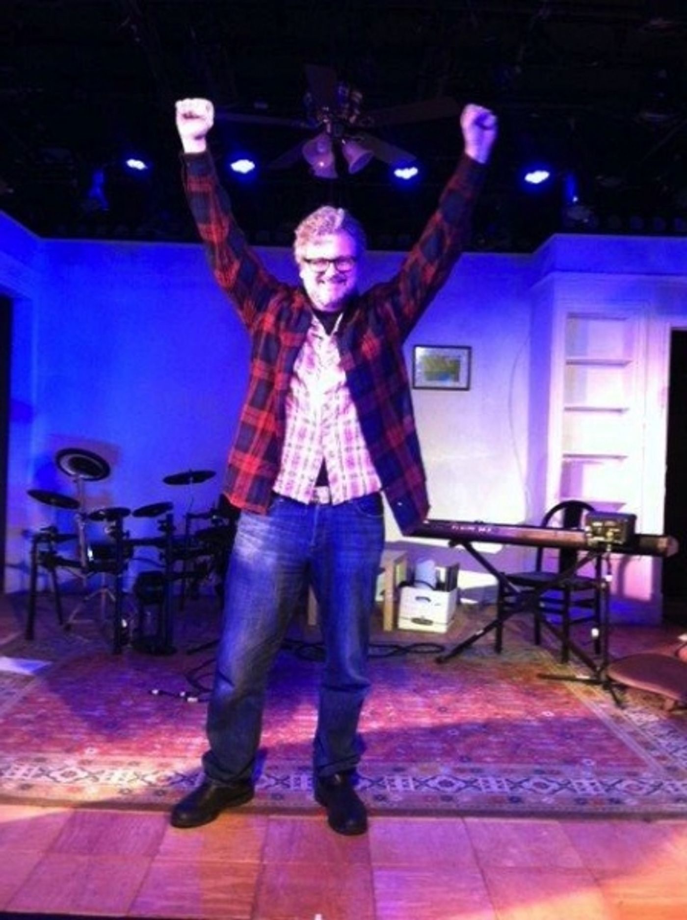 Photo Flash: Jonathan Tropper, Charles Osgood and Jason Kravits Visit THE OTHER JOSH COHEN  Image