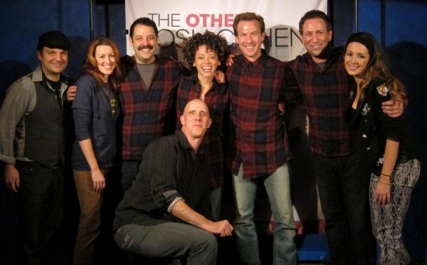 Marcy Harriell and Robert Harriell with cast Photo