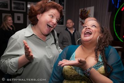 Klea Blackhurst and Natalie Douglas Photo