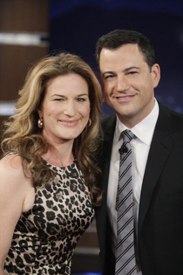 ANA GASTEYER, JIMMY KIMMEL   Photo