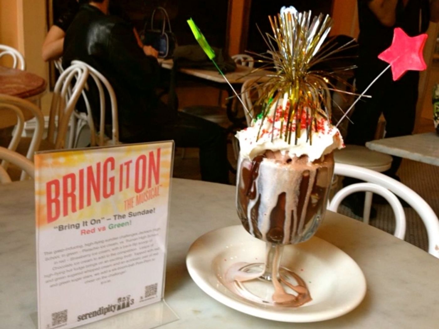 Photo Flash: BRING IT ON Cast Celebrates Serendipity Sundae!  Image