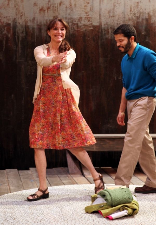 Curtain Call: Karen Allen & Carlo Alban
 Photo