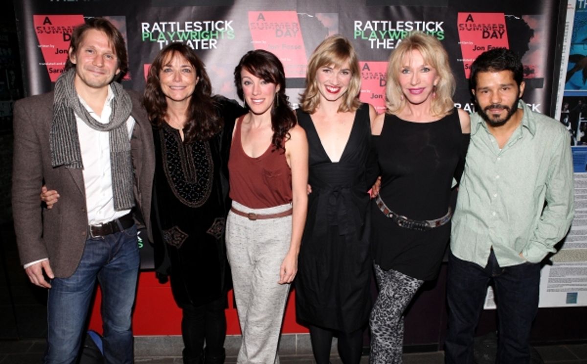 McCaleb Burnett, Karen Allen, Samantha Soule, Maren Bush, Pamela Shaw and Carlo Alban
 at 