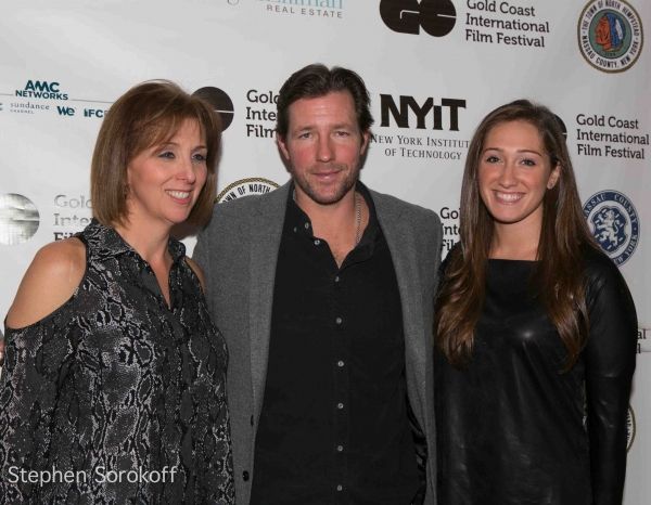 Aviva Miller Festival Director, Edward Burns Peri Finkelstein Photo