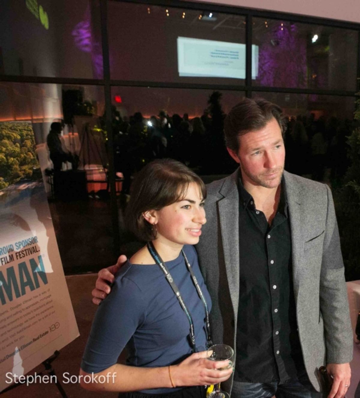 Edward Burns & Fan at 