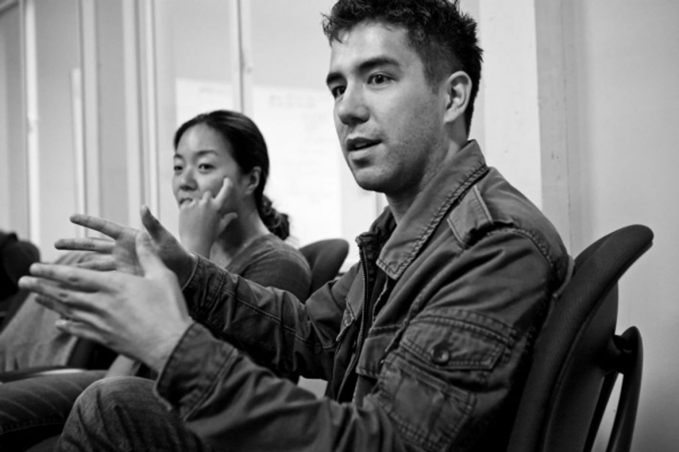 Photo Flash: Sneak Peek at Rehearsals for Crowded Fire Theater's THE HUNDRED FLOWERS PROJECT  Image