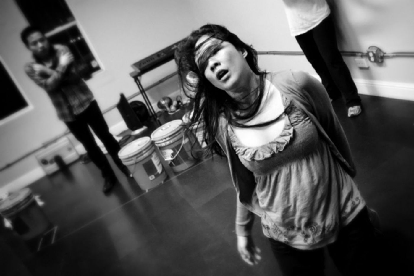 Photo Flash: Sneak Peek at Rehearsals for Crowded Fire Theater's THE HUNDRED FLOWERS PROJECT  Image