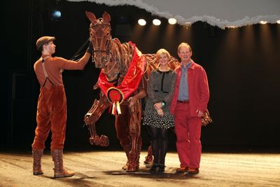 Marianne Elliott and Michael Murpurgo Photo