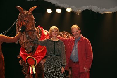 Marianne Elliott and Michael Murpurgo Photo