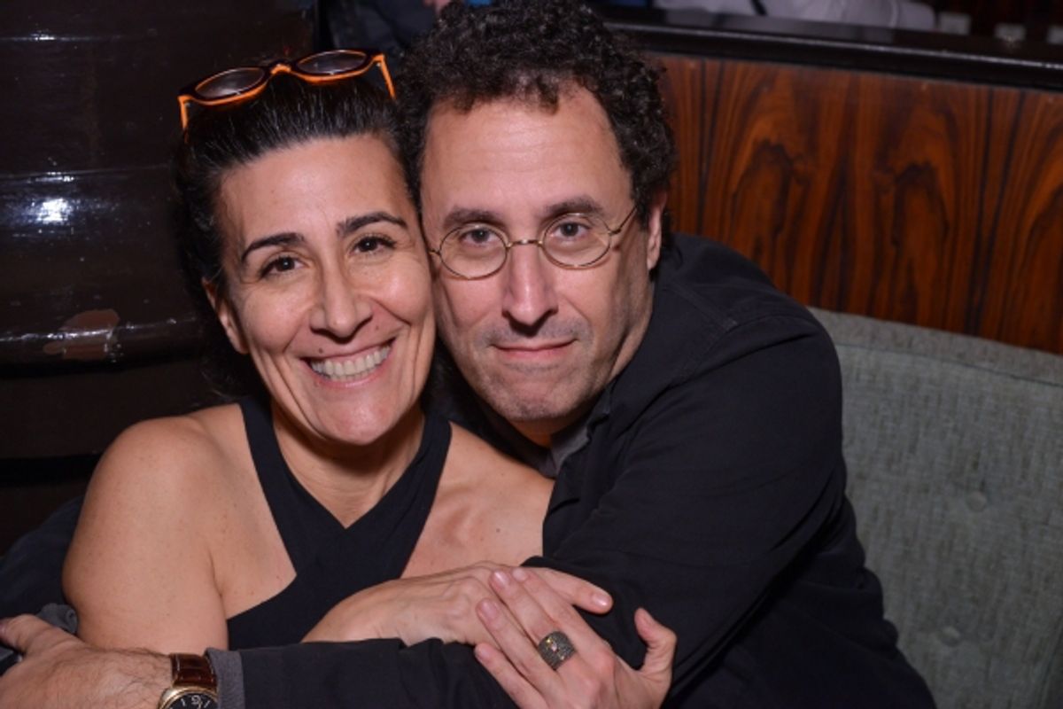 Jeanine Tesori and Tony Kushner  at 
