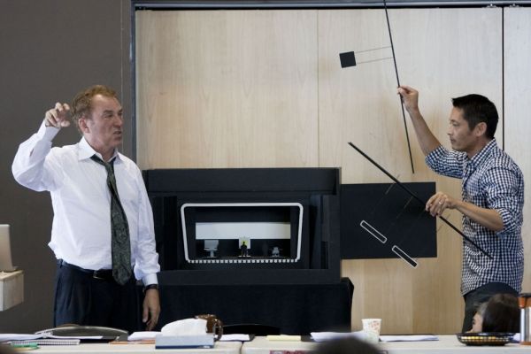 Director Des McAnuff and Scenic Designer Robert Brill Photo