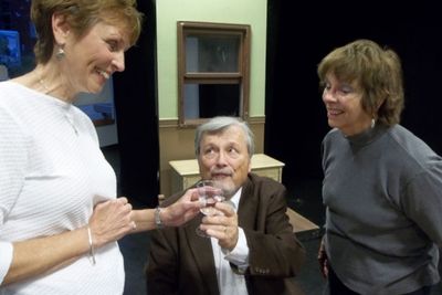 Joyce Miller, Patrick Conner and Charlotte Sonne Photo