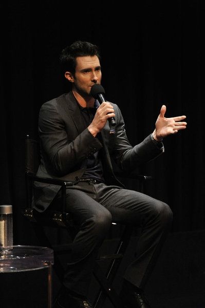 Photo Flash: Adam Levine Stops by NY Screening of THE VOICE  Image