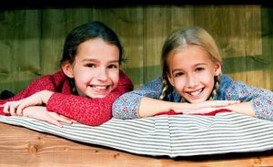 Avi Gedler as Laura Ingalls and Lauren Danielle Gabby as Mary Ingalls @ BroadwayWorld Avi Gedler as Laura Ingalls and Lauren Danielle Gabby as Mary Ingalls Photo