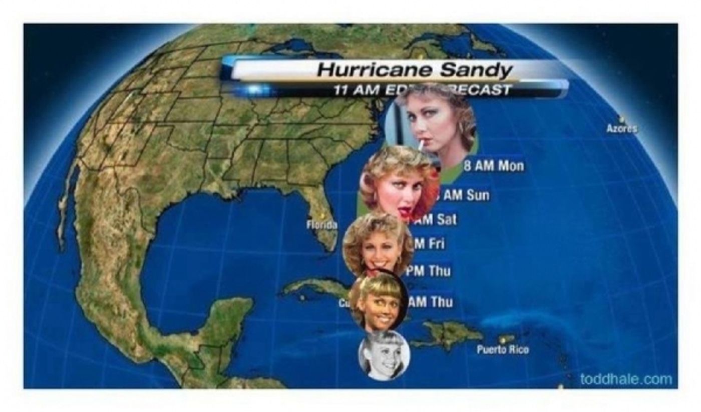 Photo Flash: Hurricane Sandra Dee Heading for NYC! Photo Flash: Hurricane Sandra Dee Heading for NYC! Image