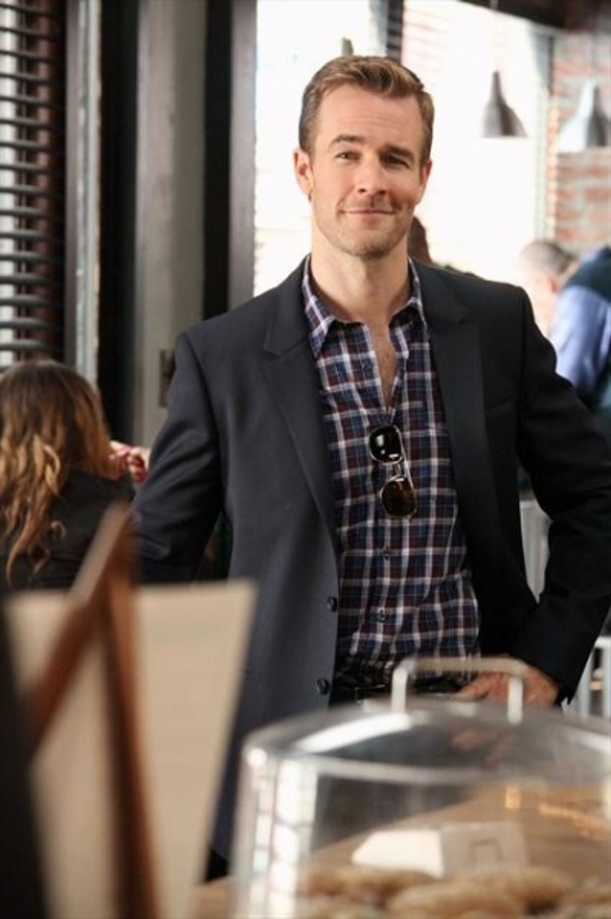 JAMES VAN DER BEEK    at 