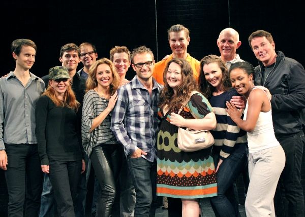 Chad Allen with the Cast of SILENCE! The Musical Photo