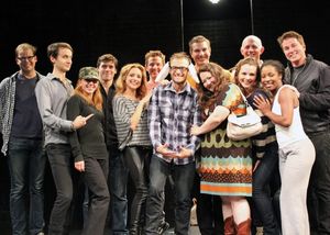Chad Allen with the Cast of SILENCE! The Musical @ BroadwayWorld Chad Allen with the Cast of SILENCE! The Musical Photo
