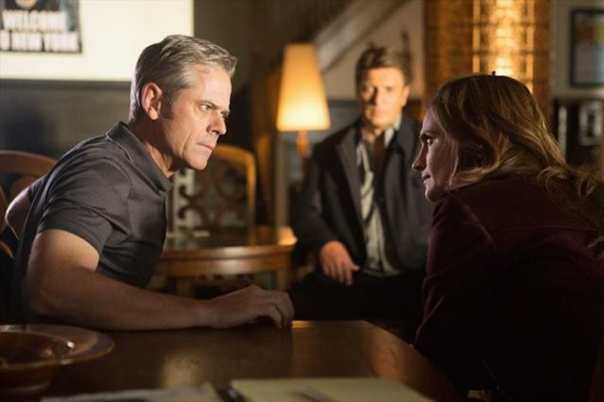 C. THOMAS HOWELL, NATHAN FILLION, STANA KATIC    at 