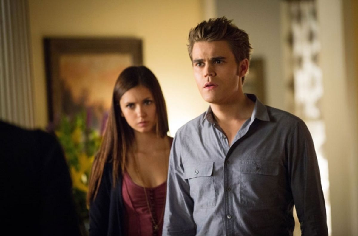Nina Dobrev, Paul Wesley at 