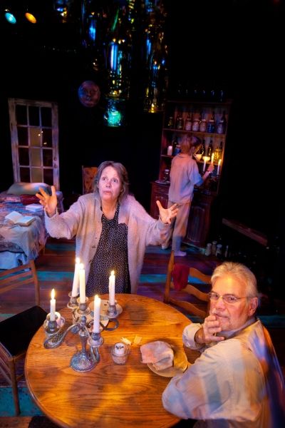 Robin Olson and Joe Candelora. Ginger Lee McDermott in background. Photo