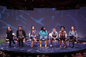 Rosario Dawson, Molly Carden, Olivia Oguma, Joaquina Kalukango, Emily S. Grosland, Ashley Bryant, Sade Namei
@ BroadwayWorld Rosario Dawson, Molly Carden, Olivia Oguma, Joaquina Kalukango, Emily S. Grosland, As Photo