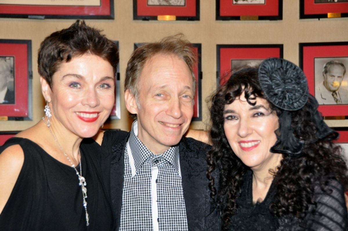 Christine Andreas, Scott Siegel and Barbara Siegel at 