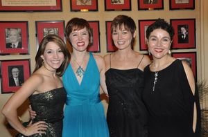 Christina Bianco, Carole J. Bufford, Lari White and Christine Andreas Photo