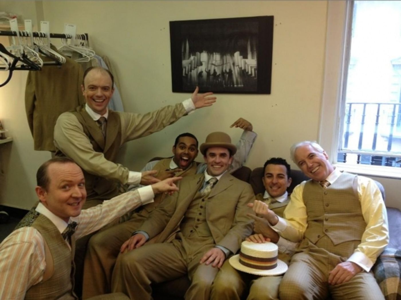 Photo Flash: Saturday Intermission Pics, Oct 27 - EVITA Reveals SIP Contest Winner, ONCE's Theatre Dog and More! Photo Flash: Saturday Intermission Pics, Oct 27 - EVITA Reveals SIP Contest Winner, ONCE's Theatre Dog and More! Image