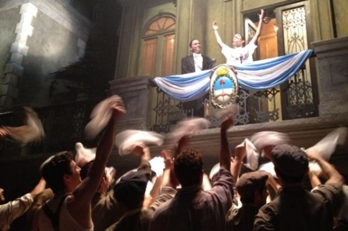 Photo Flash: Saturday Intermission Pics, Oct 27 - EVITA Reveals SIP Contest Winner, ONCE's Theatre Dog and More! Photo Flash: Saturday Intermission Pics, Oct 27 - EVITA Reveals SIP Contest Winner, ONCE's Theatre Dog and More! Image